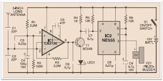 This circuit can be used to. Mobile Phone Detector Freecircuits