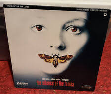 Silence of The Lambs Laserdisc LD Id7434or Hopkins Foster Great Shape  Hannibal for sale online