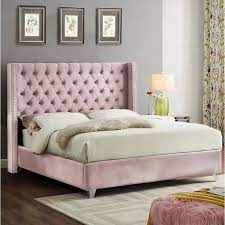 Willa Arlo Interiors Jennie Upholstered Platform Bed Reviews Wayfair Upholstered Platform Bed Tufted Headboard Bed Home Decor Bedroom