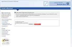 And the online banking is available in english language. Phishers Try To Convince German Users To Hand Over Tan Lists