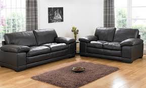 Black leather sofa have become a popular choice for modern living rooms. Stunning Furniture Modern Black Leather Sofa Set For Contemporary Living Room Design 45