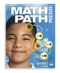 Math Path Puzzles: Level B, Grades 4-6 book by Evelyn B. Christensen