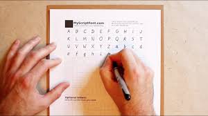 But don't feel you need to use it for everything. Create A Computer Ready Font From Your Own Handwriting Youtube