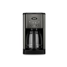 Fully programmable with a brushed metal finish. Cuisinart Dcc 1200 Brew Central 12 Cup Programmable Coffeemaker Black Stainless Steel