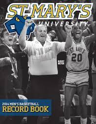 St. Mary's Rattlers Men's Basketball Record Book