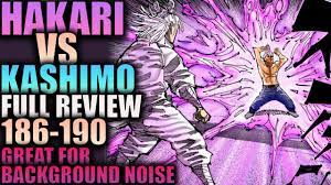 HAKARI VS KASHIMO - Full Review Ch. 186-190 / Jujutsu Kaisen - YouTube