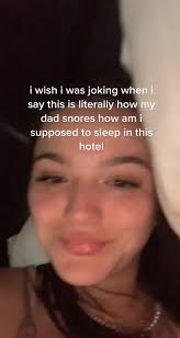 Why is this such a universal experience 😭 (@sophia🖤) #dad #father #hotel  #sleep #funny #comedy #relatable #hoest