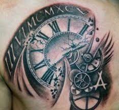 Plus, it doesn't hurt that women love a guy with an awesome chest tattoo and muscles. Top 80 Mind Blowing Clock Tattoos 2021 Inspiration Guide Clock Tattoo Design Clock Tattoo Tattoo Sleeve Designs