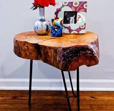 Potholes Pantyhose Mod Log Table Log Table Tree Stump Table Rustic Furniture
