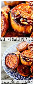Melting Sweet Potatoes Deeply Caramelized Flavourful Slices Of Sweet Potatoes So Tende Sweet Potato Recipes Sweet Potato Recipes Baked Roasted Sweet Potatoes