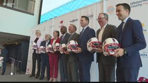 Find many great new & used options and get the best deals for 2016 nfl super bowl 50 dueling denver broncos vs. Super Bowl Lv Will Be Coming To Tampa In 2021 Wtsp Com