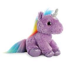 Aurora Sparkle Tales 12 Unicorn Stuffed Animal Unicorn Plush Purple Unicorn