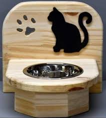 Porte Gamelle Simple Cat S Black Gamelle Chat Mobilier Pour Chien Gamelle