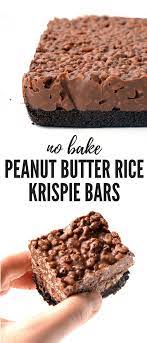 Peanut Butter Rice Krispie Bars Recipe Easy All Recipes Dessertrecipes Peanutbuttercookies Cakerecipeseasy Desserts Easy Bar Recipes Rice Krispie Bars
