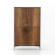 Cuzco Cabinet In Natural Yukas By Bd Studio Burke Decor Iron Hardware Modern Office Ideas Rustic Cabinets