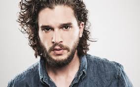 Many men are trying to copy his cool curls! Wallpaper Model Portrait Photography Actor Singer Moustache Person Kit Harington Man Beard Look Male Hairstyle Photo Shoot Facial Hair 1680x1050 Goodfon 570045 Hd Wallpapers Wallhere