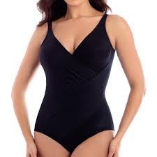 Economisez avec notre option de livraison gratuite. Maillot De Bain Gainant Une Piece Sans Armatures Miraclesuit Oceanus Black Miraclesuit Fitancy