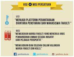 Kali ini artikel yang dosenpintar.com bagikan. Pmftsm Kuis On Twitter Visi Dan Misi Persatuan Https T Co Slsdpuqxtu