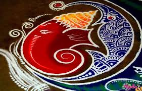 Ganpati Rangoli Designs For Diwali Rangoli Designs 2015 Rangoli Designs Diwali Rangoli Designs Rangoli Designs Images