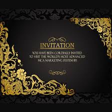 Black And Gold Invitation Background Design Everyone Knows The Future Is Online But Maybe What You Didn T Know Is That Over 10 Million American Vintage Frames Abstract Backgrounds Vintage Frames Vector