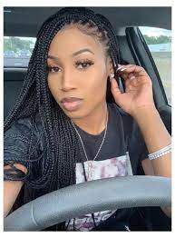 Pin On Braided Hairstyles Small Box Braids Hairstyles African Box Braids Box Braids Hairstyles For Black Women