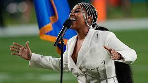 ©2021 fox news network, llc. Jazmine Sullivan S Super Bowl Lv Look 2021 See Her White Hot Suit Stylecaster
