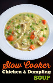 Slow Cooker Chicken And Dumpling Soup Recipe Queen Bee Coupons Slow Cooker Chicken Dumplings Dumplings For Soup Dumpling Soup Recipes
