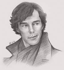 Tendalee Sherlock Drawing Sherlock Art Portrait