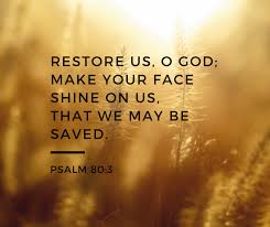 Image result for Psalm 80:3
