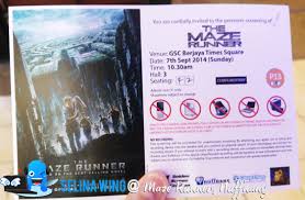 Showtime for this theatre is not currently available. Movie Review The Maze Runner Nuffnang Gsc Berjaya Times Square Selina Wing Deaf Geek Blogger