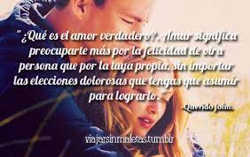Dos semanas juntos, no hizo falta más. Mi Querido John Querido John Frases Peliculas Frases Peliculas Amor