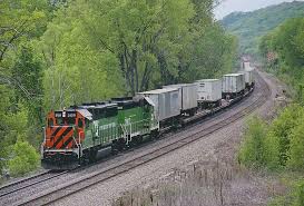 Tiger Along The River Railroad Photos Railroad Photography Burlington Northern