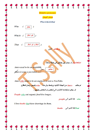 The information may be quite interesting and important to the larger conversation, but it is not essential for precise identification of the noun. ÙˆØ±Ù‚Ø© Ø¹Ù…Ù„ Ø¹Ù† Relative Clauses Waraqa Blog