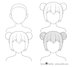 Because of this, manga artists have developed a special method of simplifying hair. How To Draw Anime And Manga Hair Female Animeoutline