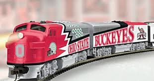 University Sports Watches Jewelry And Train Collections Carosta Com Ohio State Buckeyes Express Train Collection Ohio State Buckeyes Buckeyes Ohio