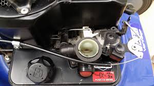Float feed carburetor and mechanical governor. Briggs Stratton 500 158cc Starting Problems Outdoorking Repair Forum