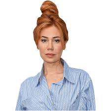 Palina Rojinski (Blue Shirt) Half Body Buddy - Celebrity Cutouts