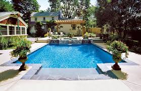 Tanning Ledge Pool And Sun Shelf Pictures Blue Haven Tanning Ledge Pool Custom Swimming Pool Swimming Pools Backyard