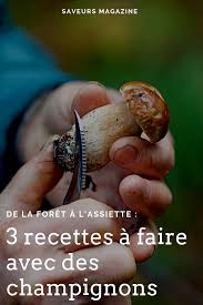 Champignons 3 Idees De Recettes Faciles Qui Changent Du Risotto Recette Facile Idee Recette Facile Champignon Recette