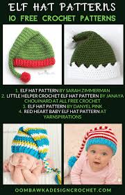 10 Free Crochet Elf Hat Patterns Oombawka Design Crochet
