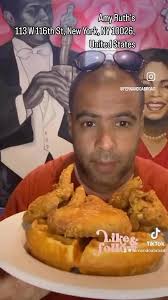 We really do! 🤤 , #soulfood #foodie #nyceats #reels #foodreels #harlem  #amyruths #amyruthsharlem #chickenandwaffles #foodstagram #foodreview