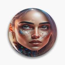 Maia Pins and Buttons for Sale