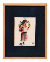 untitled, portraits of Pueblo dancers Lot 152