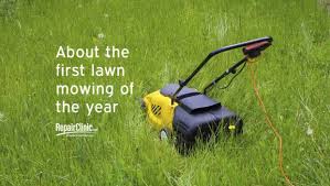 It's not that difficult, and really, it's just an excuse to enjoy a tasty craft beer. First Mow Of The Season Off 64