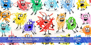 National Scribble Day March 27 National Day Calendar National Day Calendar National Day Scribble