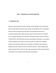 Doc Laporan Akhir Latihan Industri Ateh Saiful Sahrudin Academia Edu