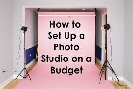 How To Set Up A Photo Studio On A Budget Photography Studio Setup Home Studio Photography Diy Photography