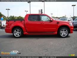2010 Ford Explorer Sport Trac Adrenalin Torch Red Adrenalin Charcoal Camioneta Ford Ford Camionetas