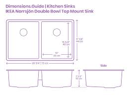 Ikea Norrsjon Double Bowl Top Mount Kitchen Sink Top Mount Kitchen Sink Ikea Sink