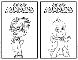 Imágenes para colorear de peppa | todo en imágenes. Dibujos Pj Mask Para Colorear